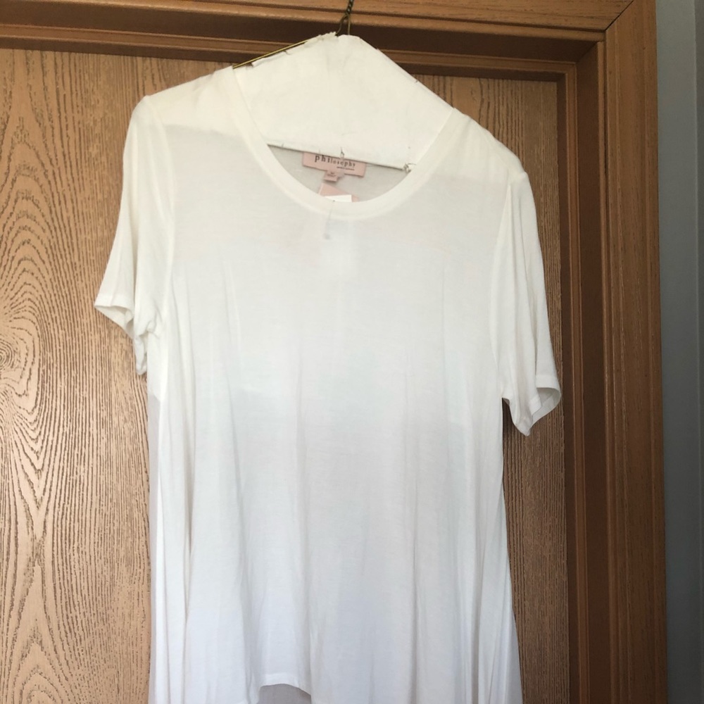 NWT Sheer Back Top, Size M